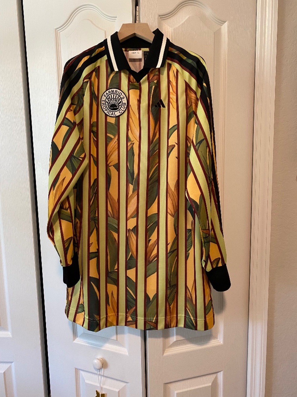 Farm Rio Collab with Adidas Tropical-Themed Dress